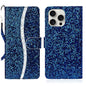 Glitter Powder Filp Leather Phone Case, For iPhone Air, For iPhone 16 Pro Max, For iPhone 16 Pro, For iPhone 16 Plus