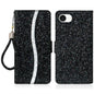 Glitter Powder Filp Leather Phone Case, For iPhone 18 Pro / 17 Pro, For iPhone 18 Pro Max / 17 Pro Max, For iPhone 17e / 16e, For iPhone 17