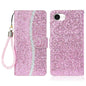 Glitter Powder Filp Leather Phone Case, For iPhone 18 Pro / 17 Pro, For iPhone 18 Pro Max / 17 Pro Max, For iPhone 17e / 16e, For iPhone 17