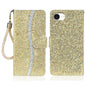 Glitter Powder Filp Leather Phone Case, For iPhone 18 Pro / 17 Pro, For iPhone 18 Pro Max / 17 Pro Max, For iPhone 17e / 16e, For iPhone 17