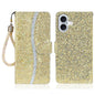 Glitter Powder Filp Leather Phone Case, For iPhone 17e / 16e, For iPhone 17 Pro Max, For iPhone 17 Pro, For iPhone 17