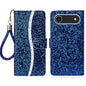 Glitter Powder Filp Leather Phone Case, For iPhone Air, For iPhone 16 Pro Max, For iPhone 16 Pro, For iPhone 16 Plus