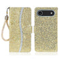 Glitter Powder Filp Leather Phone Case, For iPhone Air, For iPhone 16 Pro Max, For iPhone 16 Pro, For iPhone 16 Plus
