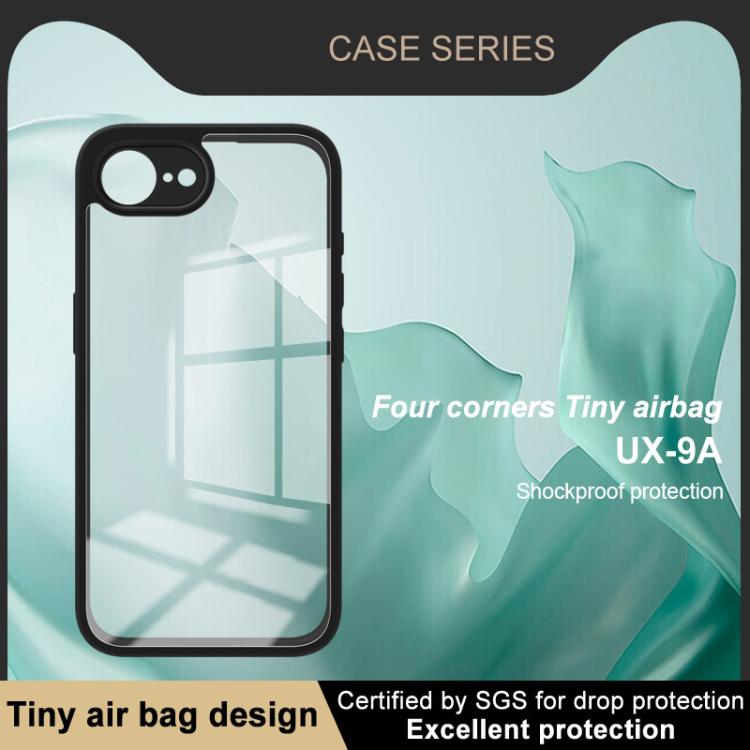 imak UX-9A Series Four-corner Airbag Shockproof Phone Case, For iPhone 16e / 17e, For iPhone 15 Pro Max, For iPhone 15 Pro, For iPhone 15 Plus, For iPhone 15