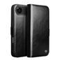 QIALINO Classic 103 Buckle Genuine Leather Phone Case, For iPhone 18 Pro, For iPhone 18 Pro Max, For iPhone 17e / 16e, For iPhone 17 Pro Max, For iPhone 17 Pro, For iPhone 17, For iPhone Air, For iPhone 15 Pro Max, For iPhone 15 Plus