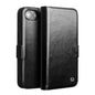 QIALINO Classic 103 Buckle Genuine Leather Phone Case, For iPhone 17e / 16e, For iPhone 17 Pro Max, For iPhone 17 Pro, For iPhone 17, For iPhone Air, For iPhone 15 Pro Max, For iPhone 15 Plus, For iPhone 15