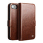 QIALINO Classic 103 Buckle Genuine Leather Phone Case, For iPhone 17e / 16e, For iPhone 17 Pro Max, For iPhone 17 Pro, For iPhone 17, For iPhone Air, For iPhone 15 Pro Max, For iPhone 15 Plus, For iPhone 15