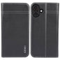 GEBEI Top-grain Horizontal Flip Leather Phone Case, For iPhone 16 Pro, For iPhone 16 Plus, For iPhone 16, For iPhone 15 Pro Max, For iPhone 15 Pro, For iPhone 15 Plus