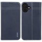 GEBEI Top-grain Horizontal Flip Leather Phone Case, For iPhone 16 Pro, For iPhone 16 Plus, For iPhone 16, For iPhone 15 Pro Max, For iPhone 15 Pro, For iPhone 15 Plus