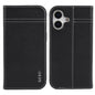 GEBEI Top-grain Horizontal Flip Leather Phone Case, For iPhone 18 Pro / 17 Pro, For iPhone 18 Pro Max / 17 Pro Max, For iPhone 17e / 16e, For iPhone 17, For iPhone Air, For iPhone 16 Pro Max