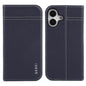 GEBEI Top-grain Horizontal Flip Leather Phone Case, For iPhone 18 Pro / 17 Pro, For iPhone 18 Pro Max / 17 Pro Max, For iPhone 17e / 16e, For iPhone 17, For iPhone Air, For iPhone 16 Pro Max