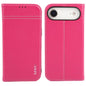 GEBEI Top-grain Horizontal Flip Leather Phone Case, For iPhone 18 Pro / 17 Pro, For iPhone 18 Pro Max / 17 Pro Max, For iPhone 17e / 16e, For iPhone 17, For iPhone Air, For iPhone 16 Pro Max