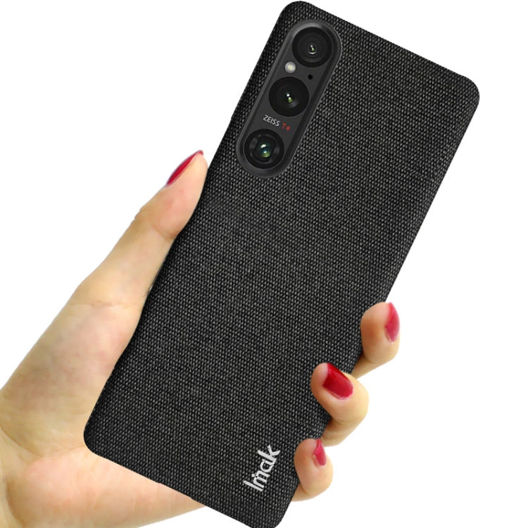 imak Ruiyi Series Cloth Texture PU + PC Phone Case, For Sony Xperia 1 V, For Sony Xperia 10 V
