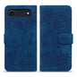 Cartoon Sakura Cat Embossed Leather Phone Case, For iPhone Air, For iPhone 16 Pro Max, For iPhone 16 Pro, For iPhone 16 Plus