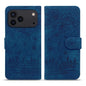 Cartoon Sakura Cat Embossed Leather Phone Case, For iPhone 18 Pro / 17 Pro, For iPhone 18 Pro Max / 17 Pro Max, For iPhone 17e / 16e, For iPhone 17