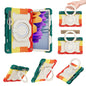 Armor Portable Rotating Ring Holder Silicone Tablet Case, For Samsung Galaxy Tab A11+ / A9+, For Samsung Galaxy Tab A11 / A9, For Samsung Galaxy Tab S10 Lite / S10 FE, For Samsung Galaxy Tab S11 Ultra