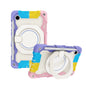 Armor Portable Rotating Ring Holder Silicone Tablet Case, For Samsung Galaxy Tab A11+ / A9+, For Samsung Galaxy Tab A11 / A9, For Samsung Galaxy Tab S10 Lite / S10 FE, For Samsung Galaxy Tab S11 Ultra