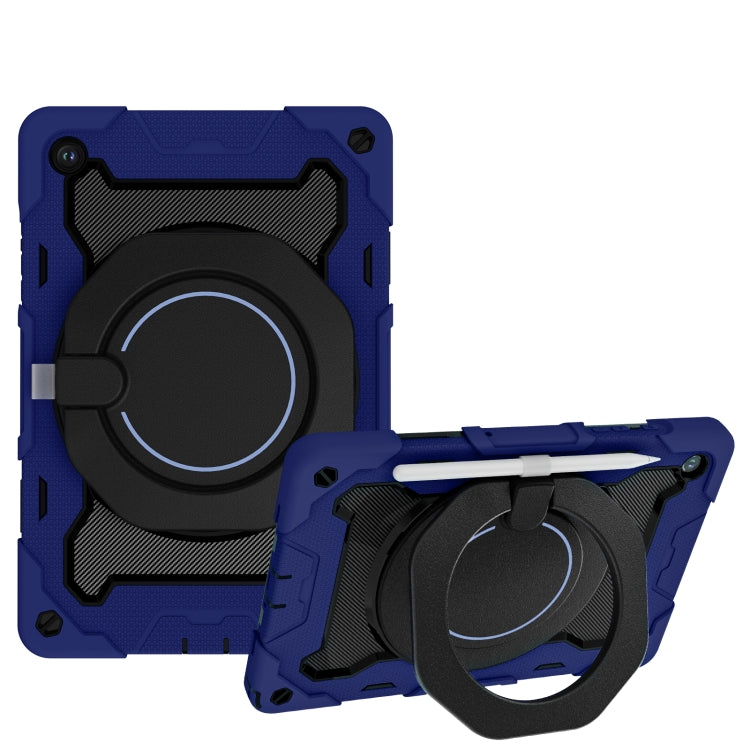 Armor Portable Rotating Ring Holder Silicone Tablet Case, For Samsung Galaxy Tab A11+ / A9+, For Samsung Galaxy Tab A11 / A9, For Samsung Galaxy Tab S10 Lite / S10 FE, For Samsung Galaxy Tab S11 Ultra