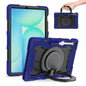 Armor Portable Rotating Ring Holder Silicone Tablet Case, For Samsung Galaxy Tab S10 FE+, For Samsung Galaxy Tab S10+ / S9+ / S9 FE+, For Samsung Galaxy Tab S9 Ultra, For Samsung Galaxy Tab S8 Ultra
