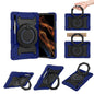 Armor Portable Rotating Ring Holder Silicone Tablet Case, For Samsung Galaxy Tab S10 FE+, For Samsung Galaxy Tab S10+ / S9+ / S9 FE+, For Samsung Galaxy Tab S9 Ultra, For Samsung Galaxy Tab S8 Ultra