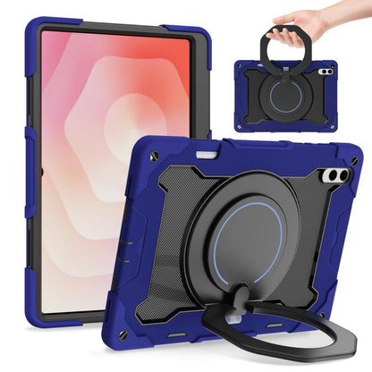 Armor Portable Rotating Ring Holder Silicone Tablet Case, For Samsung Galaxy Tab A11+ / A9+, For Samsung Galaxy Tab A11 / A9, For Samsung Galaxy Tab S10 Lite / S10 FE, For Samsung Galaxy Tab S11 Ultra