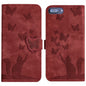 Butterfly Cat Embossing Flip Leather Phone Case, For iPhone XR, For iPhone XS Max, For iPhone 8 Plus / 7 Plus