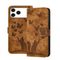 Butterfly Cat Embossing Flip Leather Phone Case, For iPhone 18 Pro / 17 Pro, For iPhone 18 Pro Max / 17 Pro Max, For iPhone 17, For iPhone 17 Air