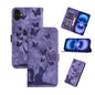 Butterfly Cat Embossing Flip Leather Phone Case, For iPhone 18 Pro / 17 Pro, For iPhone 18 Pro Max / 17 Pro Max, For iPhone 17, For iPhone 17 Air