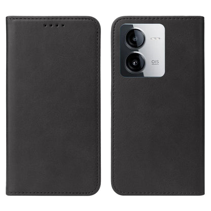 Magnetic Closure Leather Phone Case, For vivo iQOO Z8, For vivo Y36 Russia, For vivo V29e, For vivo Y77t, For vivo Y36 5G, For vivo S17 Pro