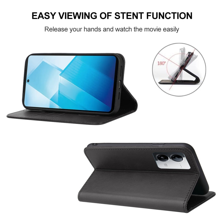 Magnetic Closure Leather Phone Case, For vivo iQOO Z8, For vivo Y36 Russia, For vivo V29e, For vivo Y77t, For vivo Y36 5G, For vivo S17 Pro
