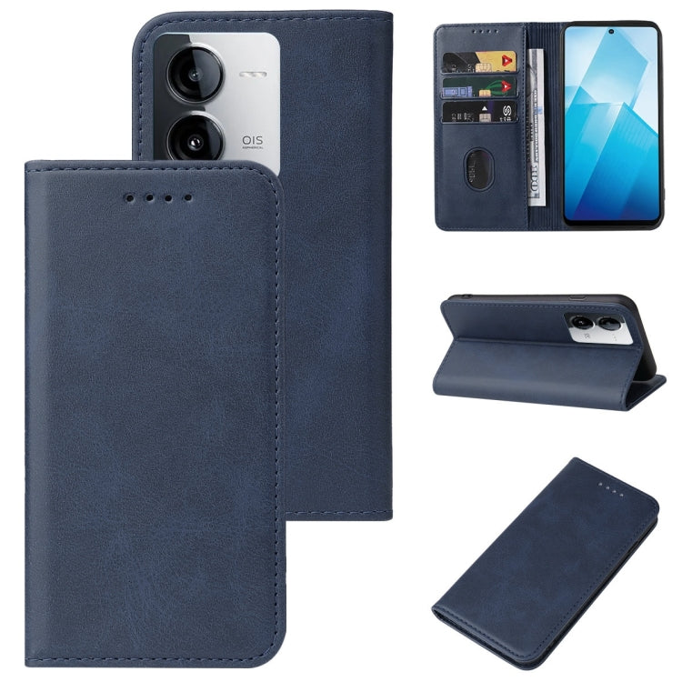 Magnetic Closure Leather Phone Case, For vivo iQOO Z8, For vivo Y36 Russia, For vivo V29e, For vivo Y77t, For vivo Y36 5G, For vivo S17 Pro