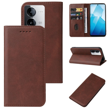 Magnetic Closure Leather Phone Case, For vivo iQOO Z8, For vivo Y36 Russia, For vivo V29e, For vivo Y77t, For vivo Y36 5G, For vivo S17 Pro