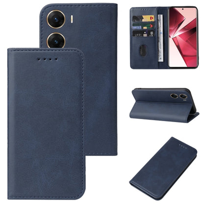 Magnetic Closure Leather Phone Case, For vivo iQOO Z8, For vivo Y36 Russia, For vivo V29e, For vivo Y77t, For vivo Y36 5G, For vivo S17 Pro