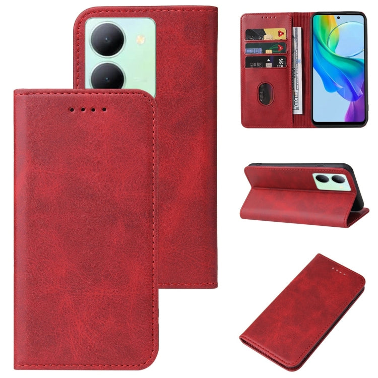 Magnetic Closure Leather Phone Case, For vivo iQOO Z8, For vivo Y36 Russia, For vivo V29e, For vivo Y77t, For vivo Y36 5G, For vivo S17 Pro
