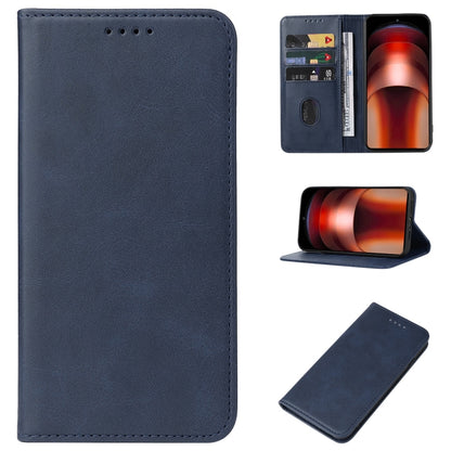 Magnetic Closure Leather Phone Case, For vivo G2, For vivo iQOO Neo9, For vivo S18 Pro, For vivo S18e, For vivo S18, For vivo Y100i