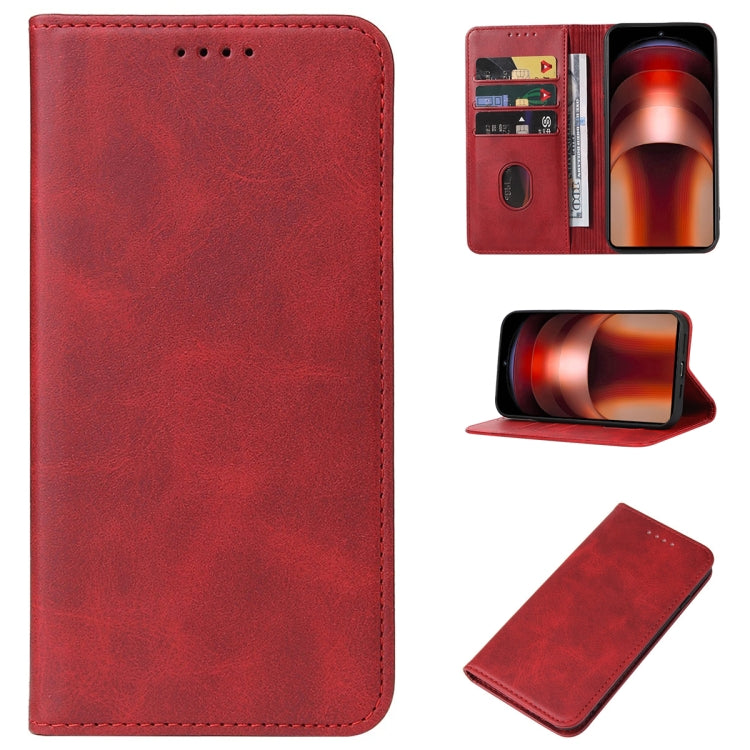 Magnetic Closure Leather Phone Case, For vivo G2, For vivo iQOO Neo9, For vivo S18 Pro, For vivo S18e, For vivo S18, For vivo Y100i