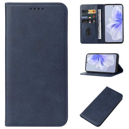 Magnetic Closure Leather Phone Case, For vivo G2, For vivo iQOO Neo9, For vivo S18 Pro, For vivo S18e, For vivo S18, For vivo Y100i