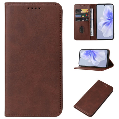 Magnetic Closure Leather Phone Case, For vivo G2, For vivo iQOO Neo9, For vivo S18 Pro, For vivo S18e, For vivo S18, For vivo Y100i