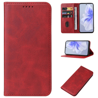 Magnetic Closure Leather Phone Case, For vivo G2, For vivo iQOO Neo9, For vivo S18 Pro, For vivo S18e, For vivo S18, For vivo Y100i