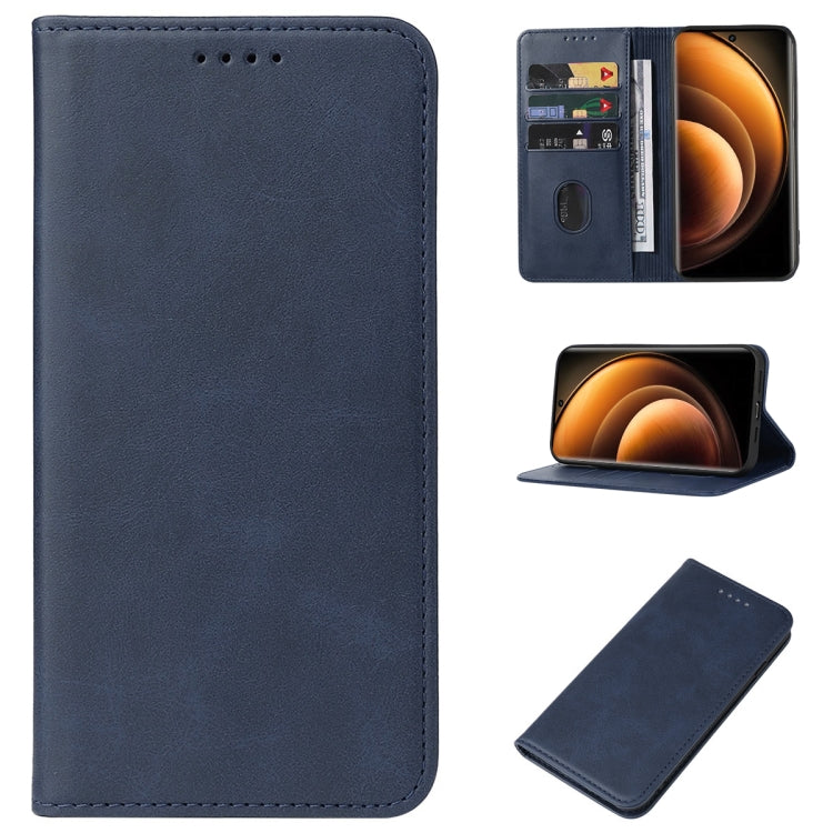 Magnetic Closure Leather Phone Case, For vivo X100 Pro, For vivo X100, For vivo iQOO 12 Pro, For vivo iQOO 12, For vivo Y17s, For vivo iQOO Z8x