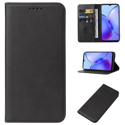 Magnetic Closure Leather Phone Case, For vivo X100 Pro, For vivo X100, For vivo iQOO 12 Pro, For vivo iQOO 12, For vivo Y17s, For vivo iQOO Z8x