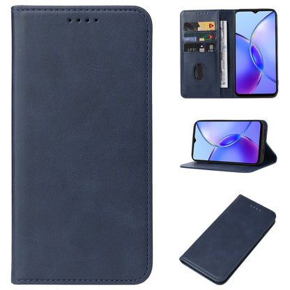 Magnetic Closure Leather Phone Case, For vivo X100 Pro, For vivo X100, For vivo iQOO 12 Pro, For vivo iQOO 12, For vivo Y17s, For vivo iQOO Z8x