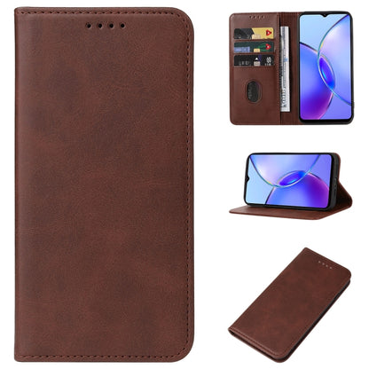 Magnetic Closure Leather Phone Case, For vivo X100 Pro, For vivo X100, For vivo iQOO 12 Pro, For vivo iQOO 12, For vivo Y17s, For vivo iQOO Z8x