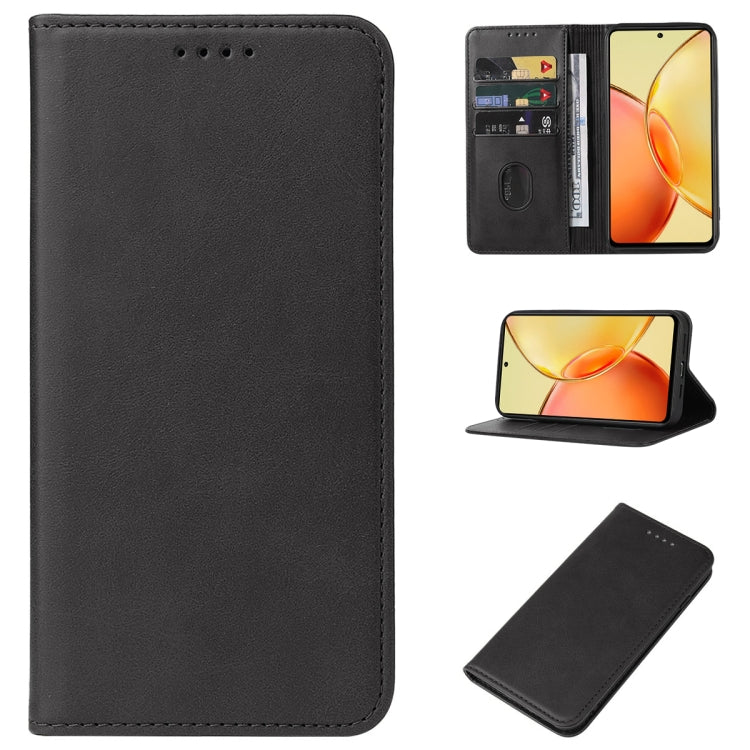 Magnetic Closure Leather Phone Case, For vivo iQOO Z8, For vivo Y36 Russia, For vivo V29e, For vivo Y77t, For vivo Y36 5G, For vivo S17 Pro
