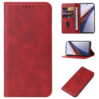 Magnetic Closure Leather Phone Case, For vivo X100 Pro, For vivo X100, For vivo iQOO 12 Pro, For vivo iQOO 12, For vivo Y17s, For vivo iQOO Z8x