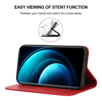 Magnetic Closure Leather Phone Case, For vivo X100 Pro, For vivo X100, For vivo iQOO 12 Pro, For vivo iQOO 12, For vivo Y17s, For vivo iQOO Z8x