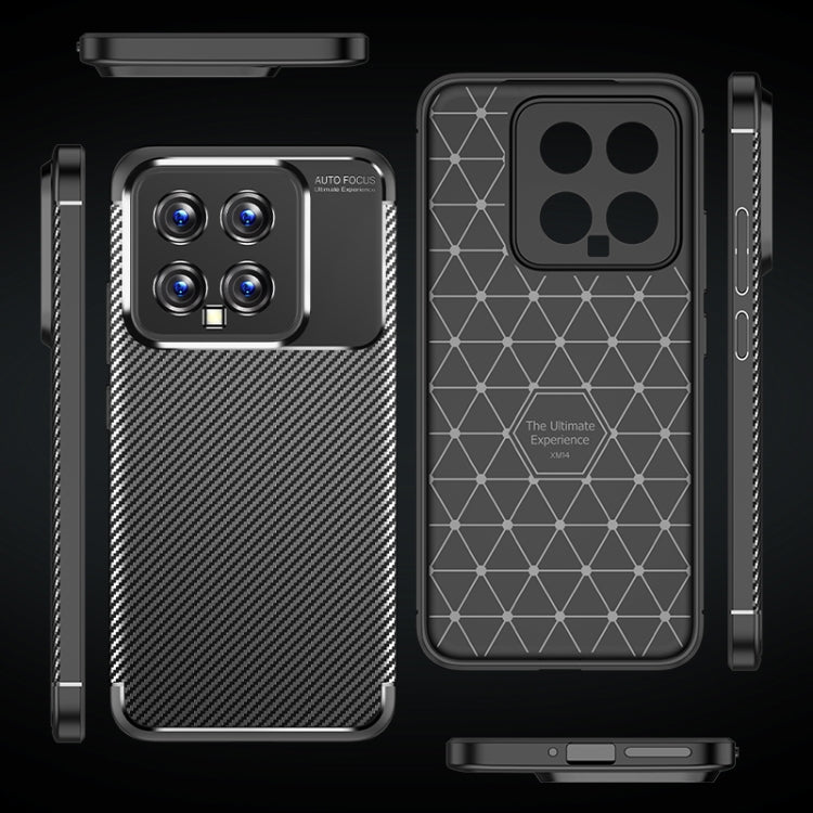 Carbon Fiber Texture Shockproof TPU Phone Case