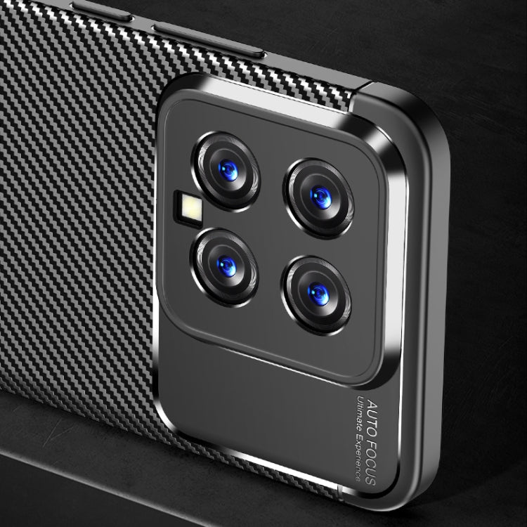 Carbon Fiber Texture Shockproof TPU Phone Case