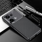 Carbon Fiber Texture Shockproof TPU Phone Case