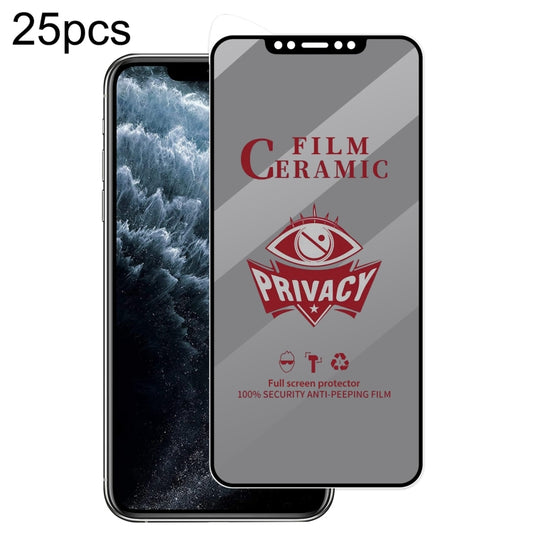 25pcs Full Coverage HD Privacy Ceramic Film